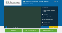 Desktop Screenshot of itadtech.com